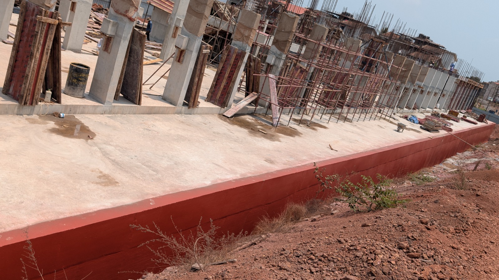 Mirage Verna Goa waterproofing site banner