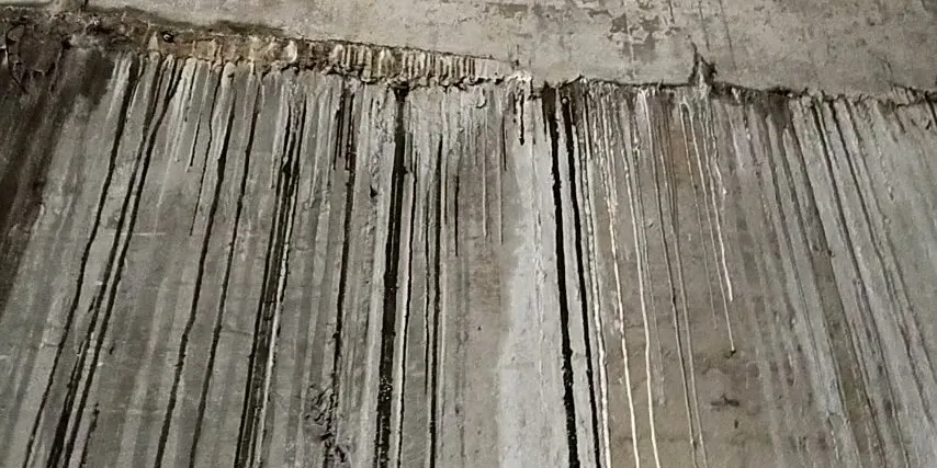 Waterproofing work site